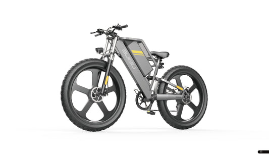 COSWHEEL 2021 Newly Designed Pro 1000W Motor Full Suspension 26 Inch Fat Tyre Electric Bike e-bike