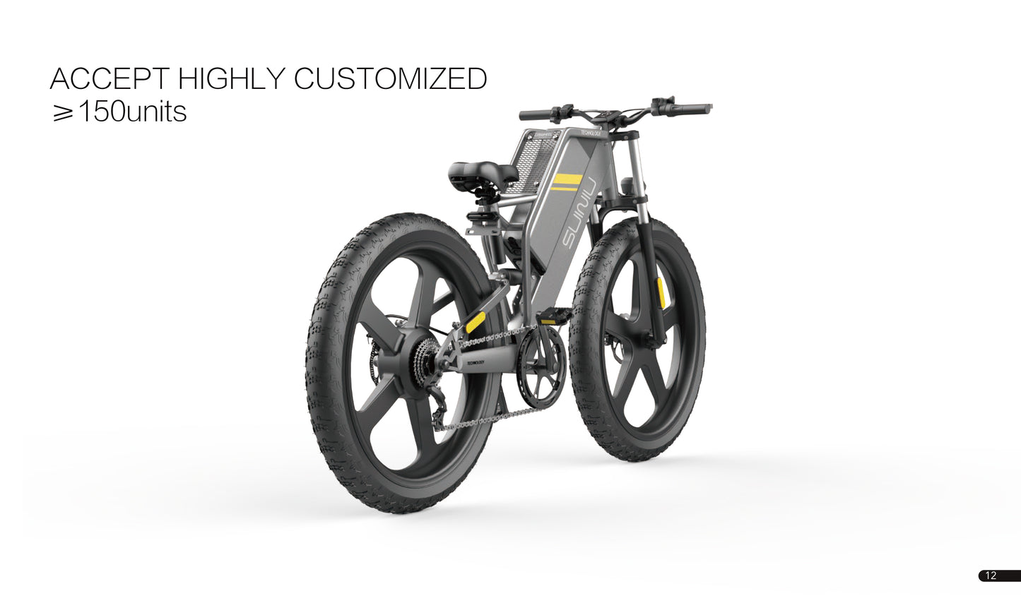 COSWHEEL 2021 Newly Designed Pro 1000W Motor Full Suspension 26 Inch Fat Tyre Electric Bike e-bike