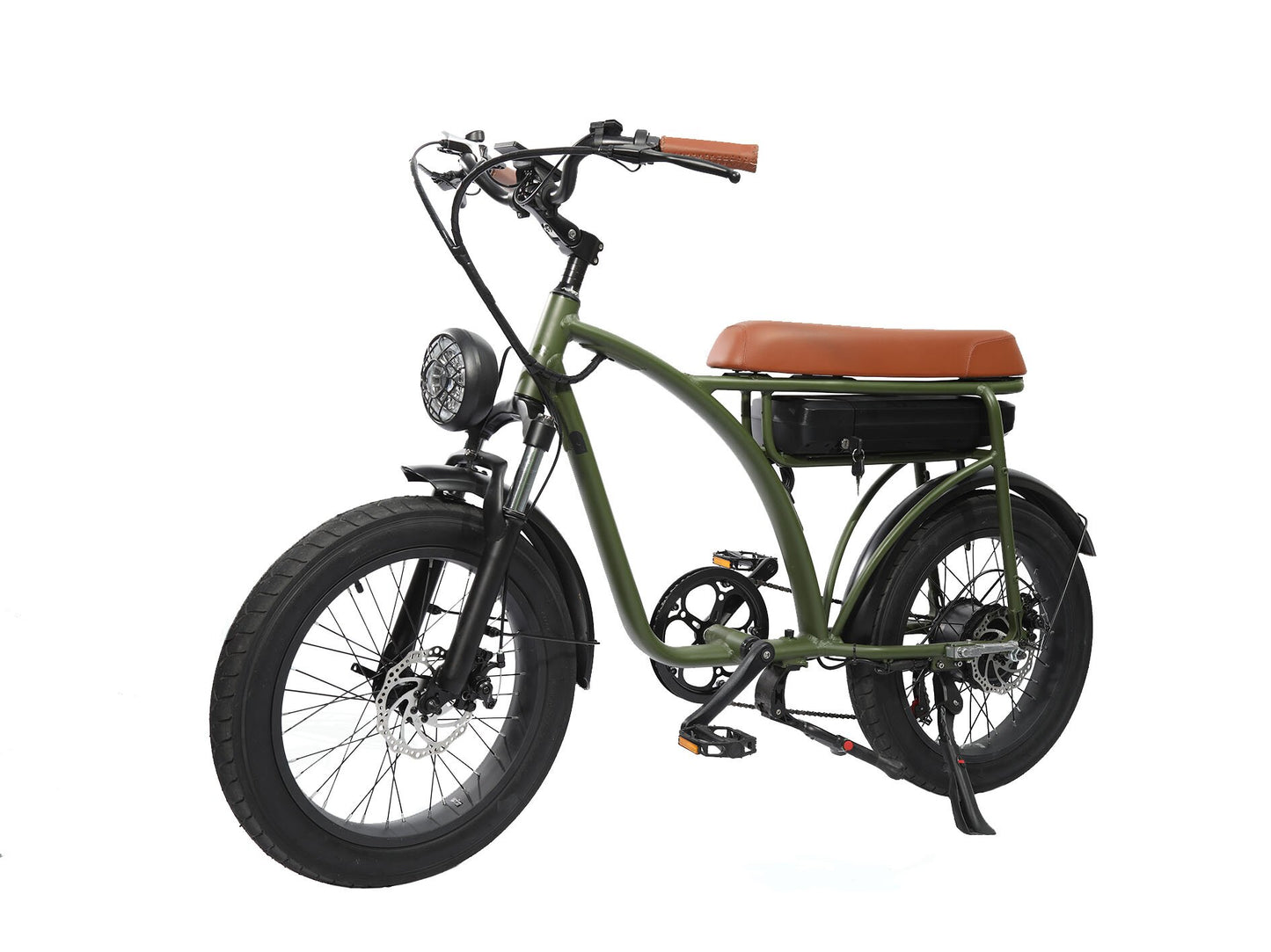 Sport Good Riding Electric Bicycle Old Fat Tire E-bike Full Suspension Electric Bike 20" Fat Electric City Bike Electric Bicycle